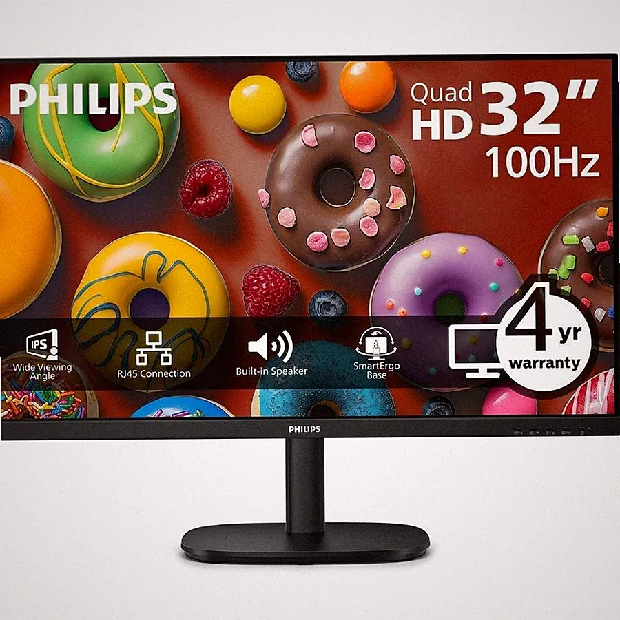 Philips 32B2U3601 Class WQHD LED Monitor 31.5" 2560x1440 4ms 100Hz