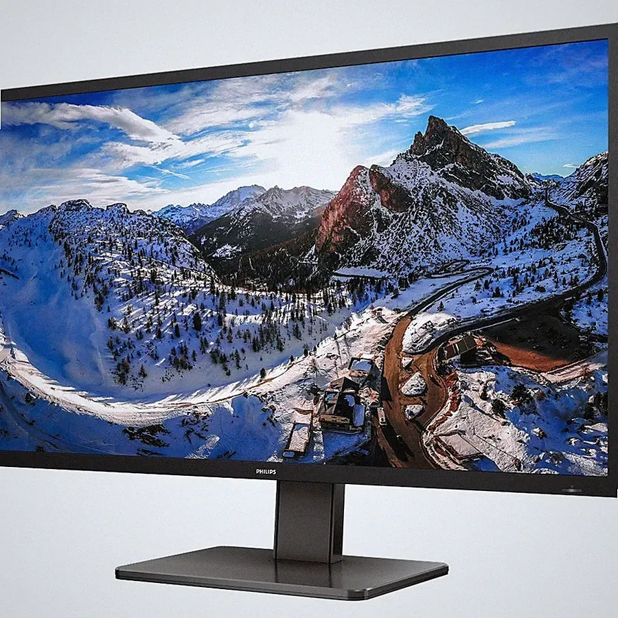 Philips Brilliance 439P1 42.5" 4K UHD WLED LCD Monitor - 16:9 - Textured Black