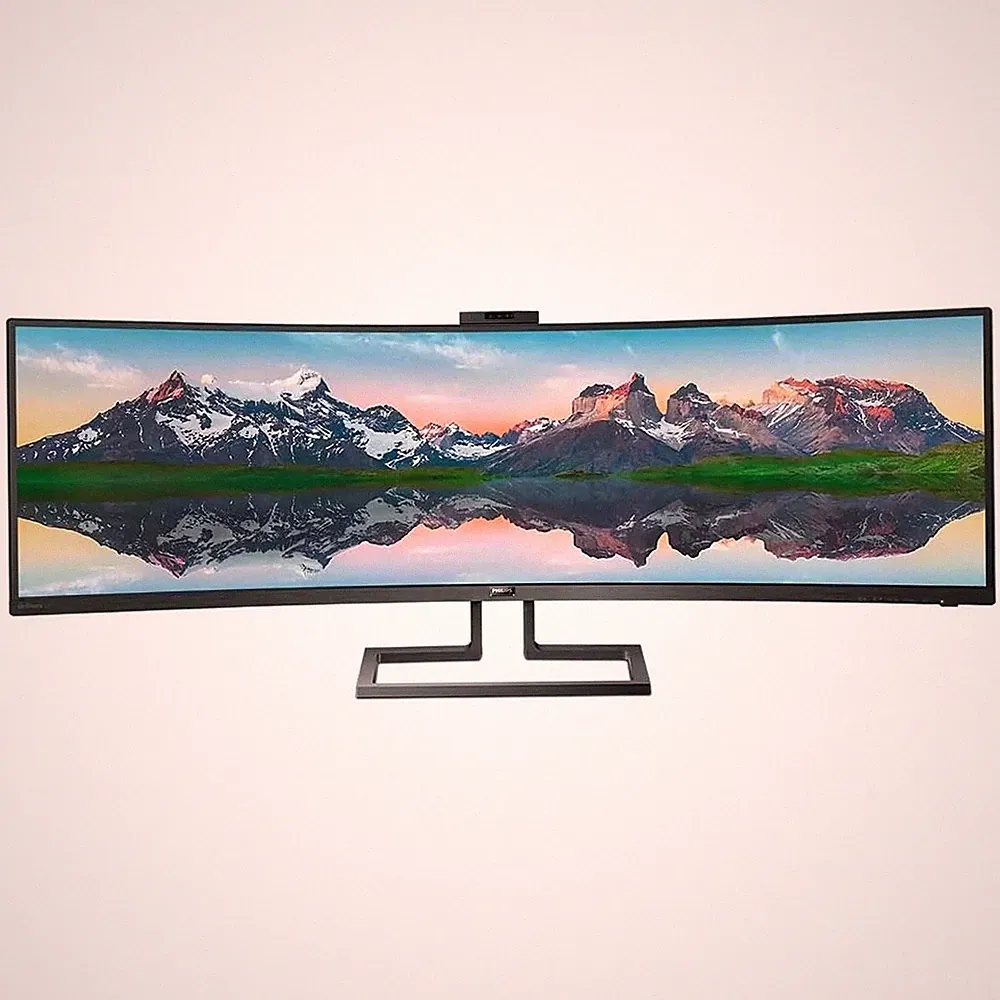 PHILIPS Brilliance 499P9H 49" SuperWide Curved Monitor Dual QHD 5120x1440 32:9