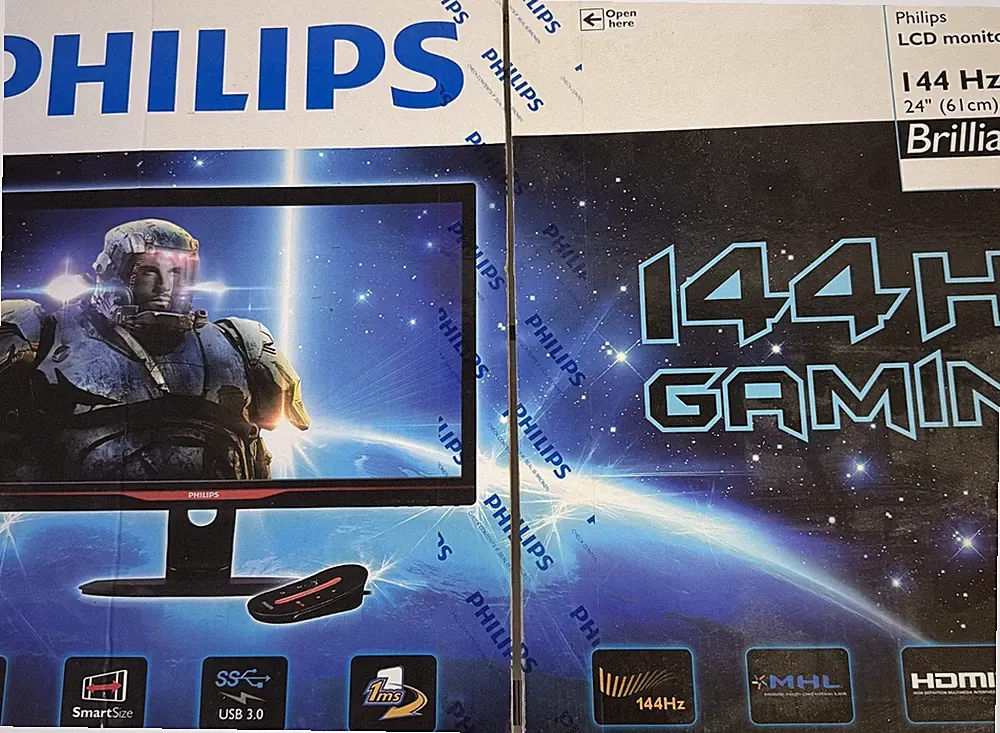 Philips Brilliance LCD 144Hz 24" computer gaming monitor