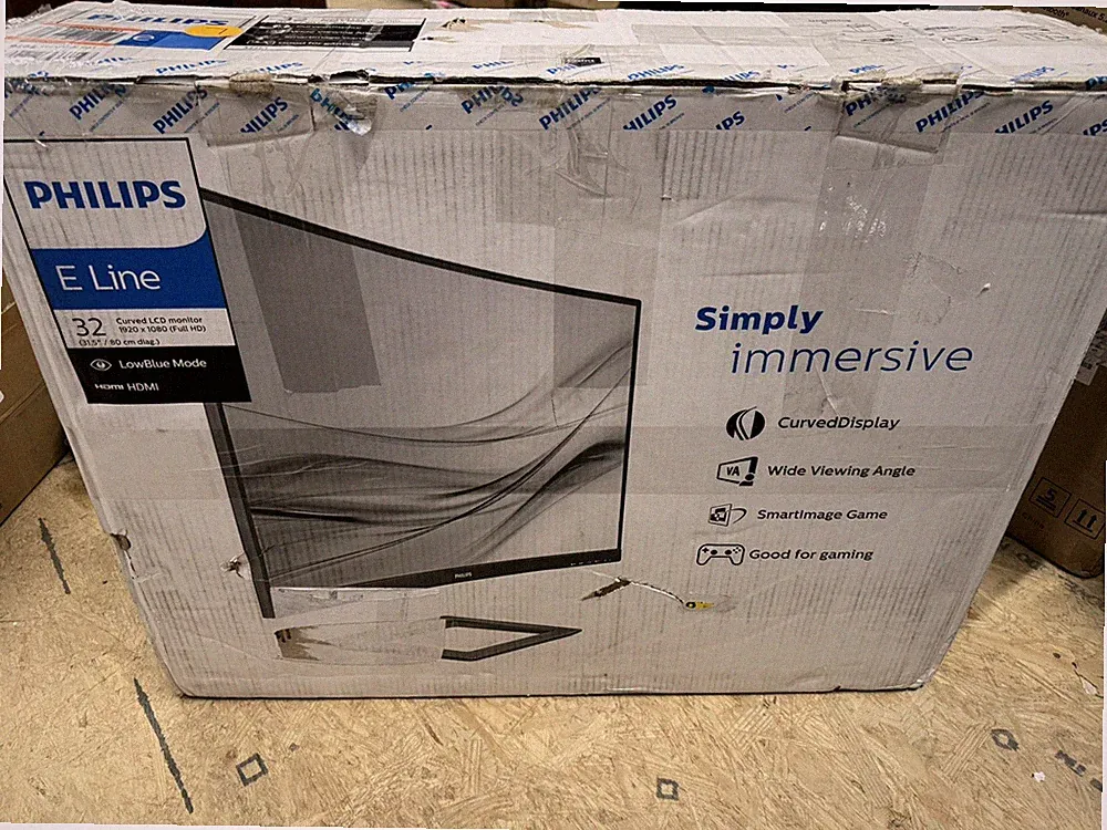 Philips E-Line 322E1C 32" LED Curved FHD FreeSync Monitor