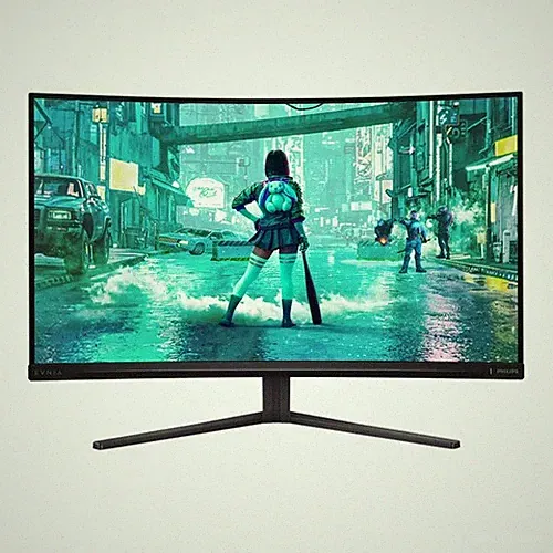 PHILIPS EVNIA 32M1C3200WL Curved FHD 240Hz Gaming Monitor. 31.5in VA Curved15...