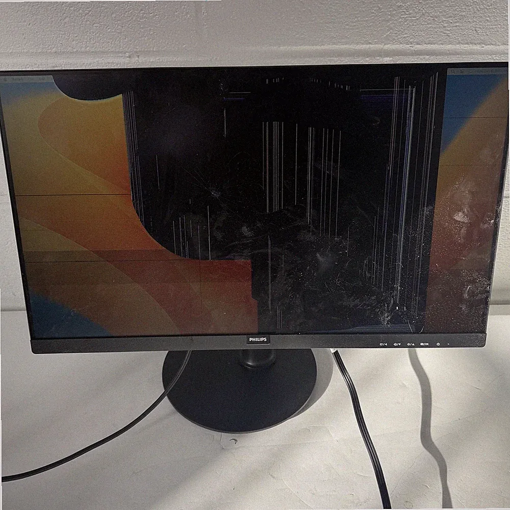 Philips New 24 inch Frameless Full HD (1920 x 1080) 100Hz Monitor, (READ)
