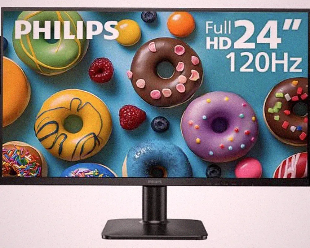 Philips New 24 Inch Frameless Full HD (1920 X 1080) 100Hz Monitor, VESA, HDMI X1