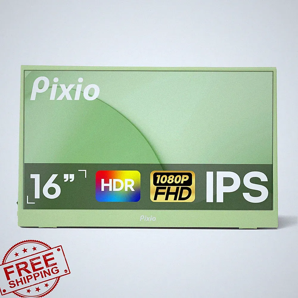 Pixio PX160 15.6" Portable Monitor Wave Mint Green FHD