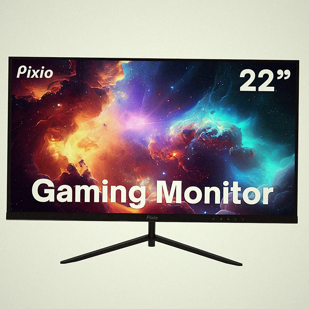 Pixio PX222 22" 75hz FHD 1080p Budget Compact Monitor | Certified Refurbished