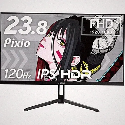 Pixio PX246 Wave 23.8 inch Gaming Monitor FHD 120Hz IPS 4ms Black R87242800