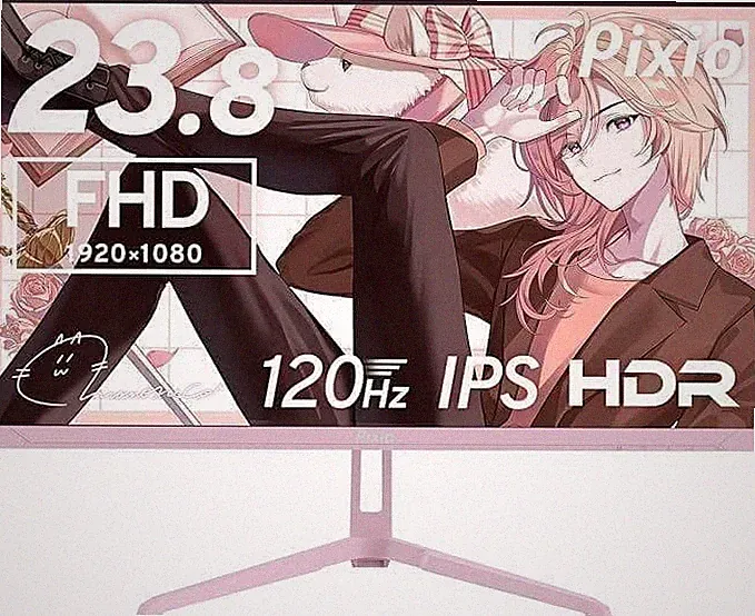 Pixio PX246 Wave 23.8 Inch IPS Gaming Monitor 120Hz FHD 4ms Response