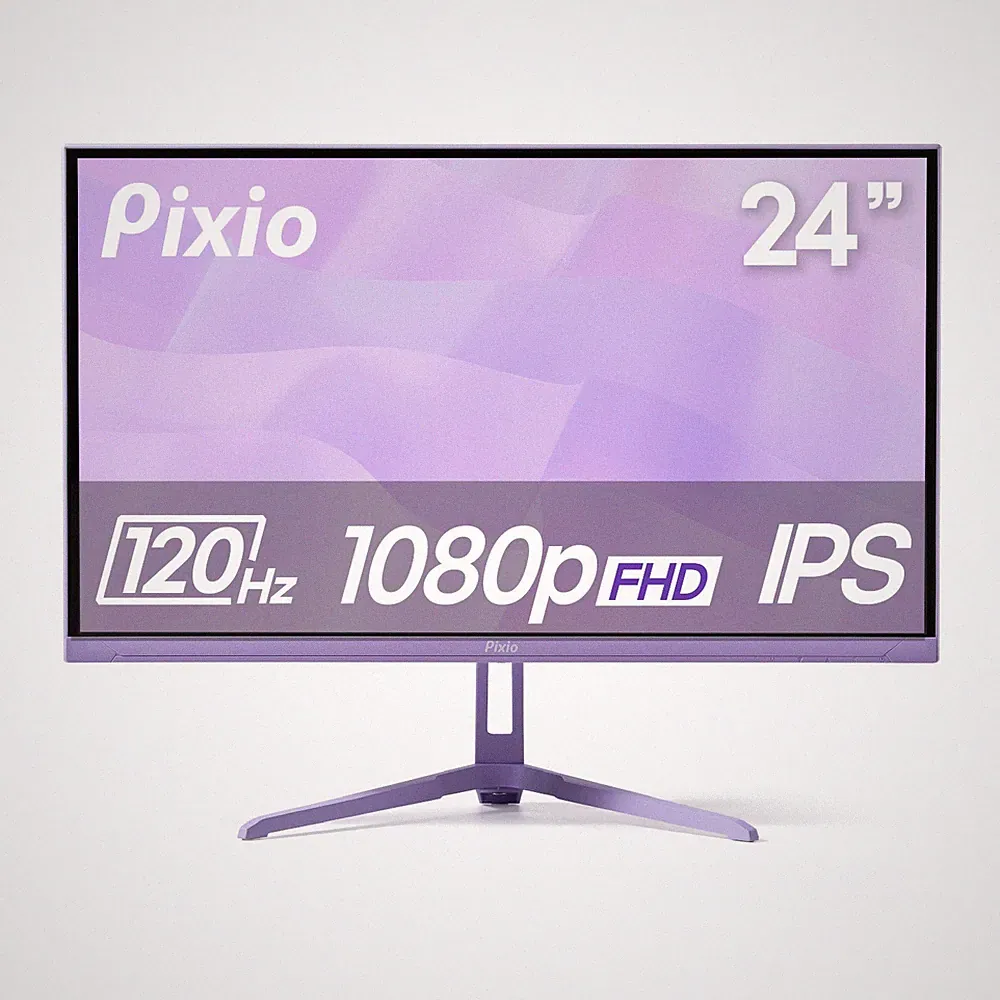 Pixio PX246 Wave 24in 1080p 120Hz IPS Gaming Monitor | Multiple Colors