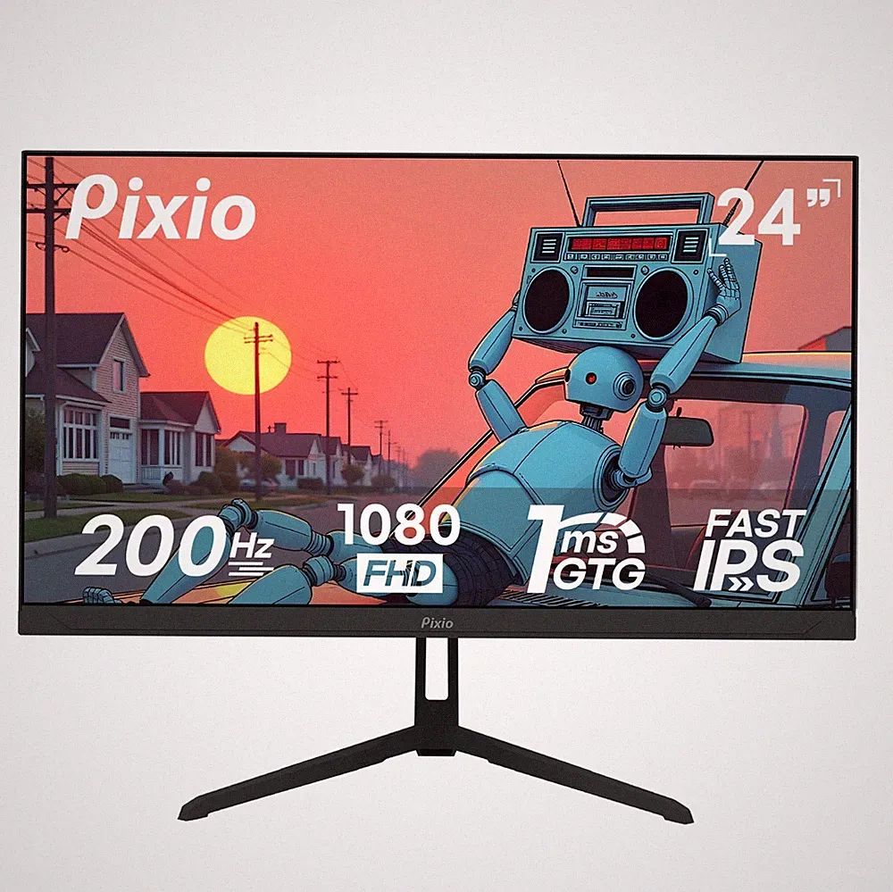 Pixio PX248 Wave 24" 200Hz 1080p Fast-IPS Gaming Monitor B-STOCK 109148
