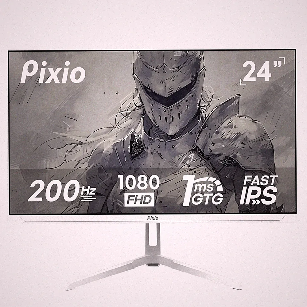 Pixio PX248 Wave 24" 200Hz 1080P IPS Gaming Monitor in Multiple Colors