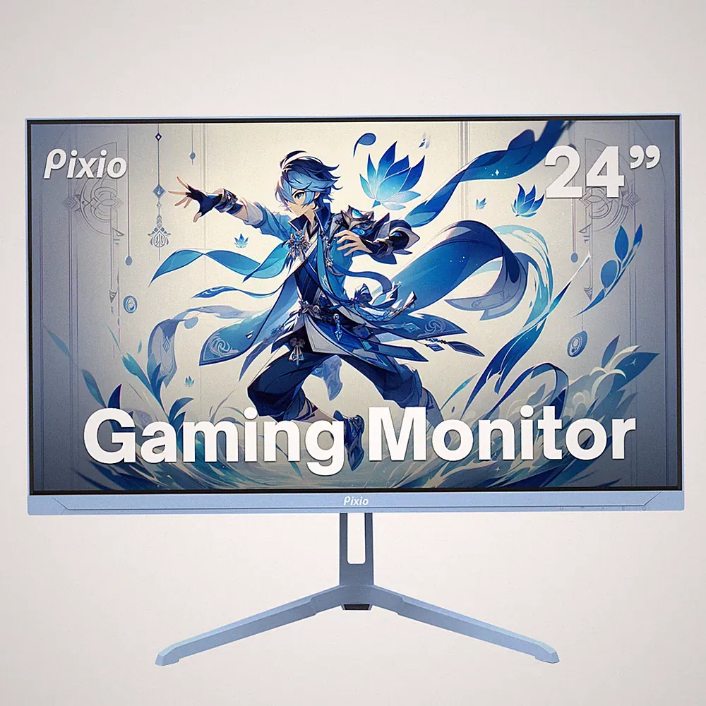 Pixio PX248 Wave Blue 24" 200Hz 1080p Fast-IPS Gaming Monitor B-STOCK 107060