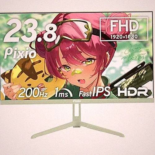 Pixio PX248 Wave Mint Green Gaming Monitor Mint Green 23.8-inch 200Hz FHD