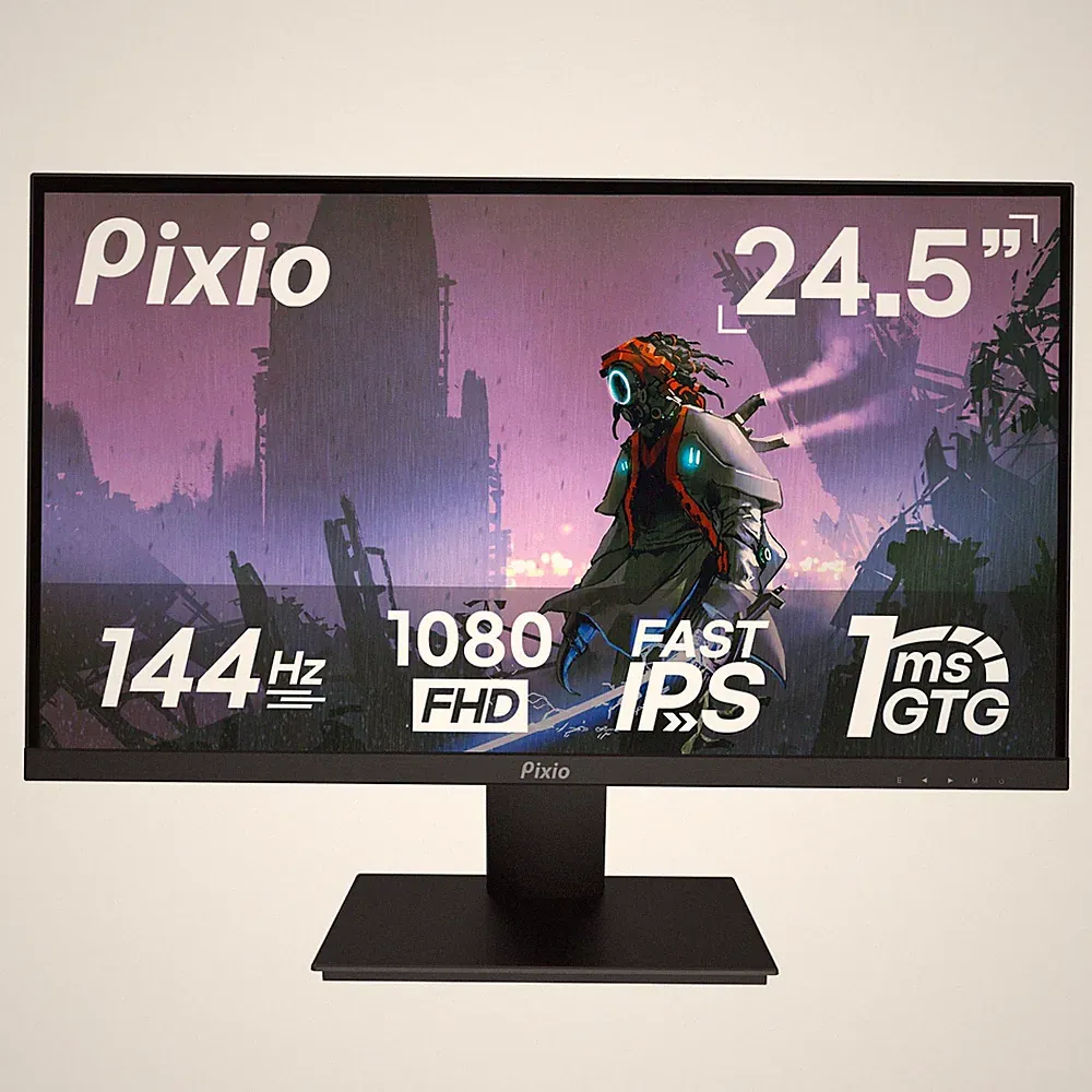 Pixio PX257 Prime 25 in 144Hz IPS 1ms GTG Adaptive Sync 1080p Gaming Monitor