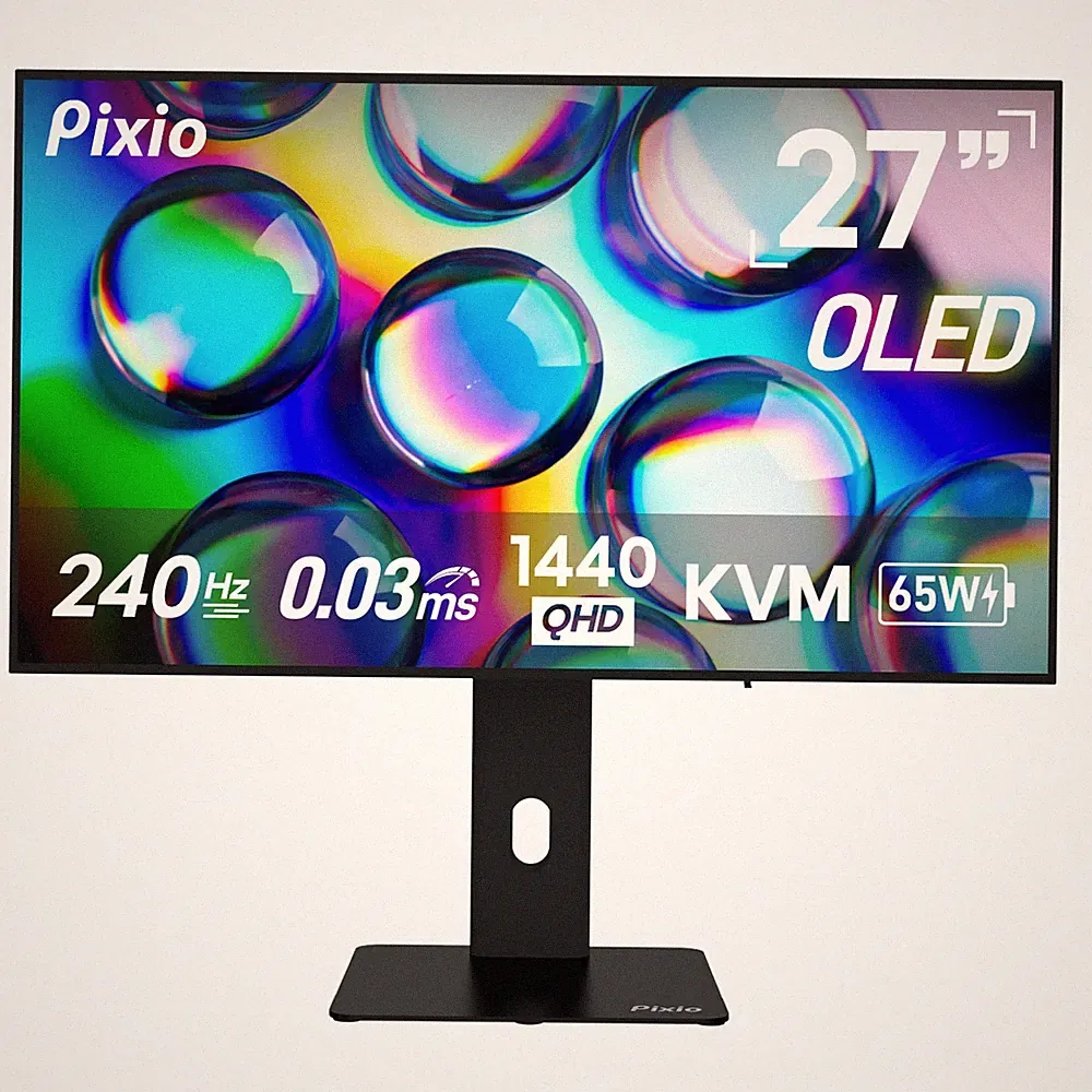 Pixio PX277 OLED Max V2 27" OLED 1440p Gaming Monitor | Certified Refurbished