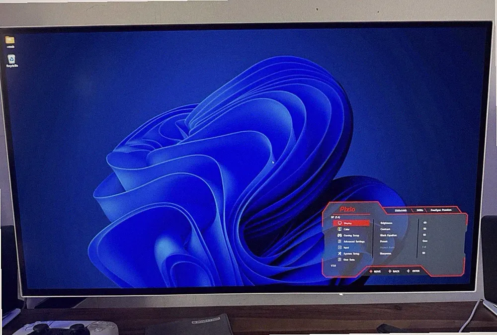 Pixio PX277 OLED Max V2 White 27" QD OLED 1440p 240hz Gaming Monitor