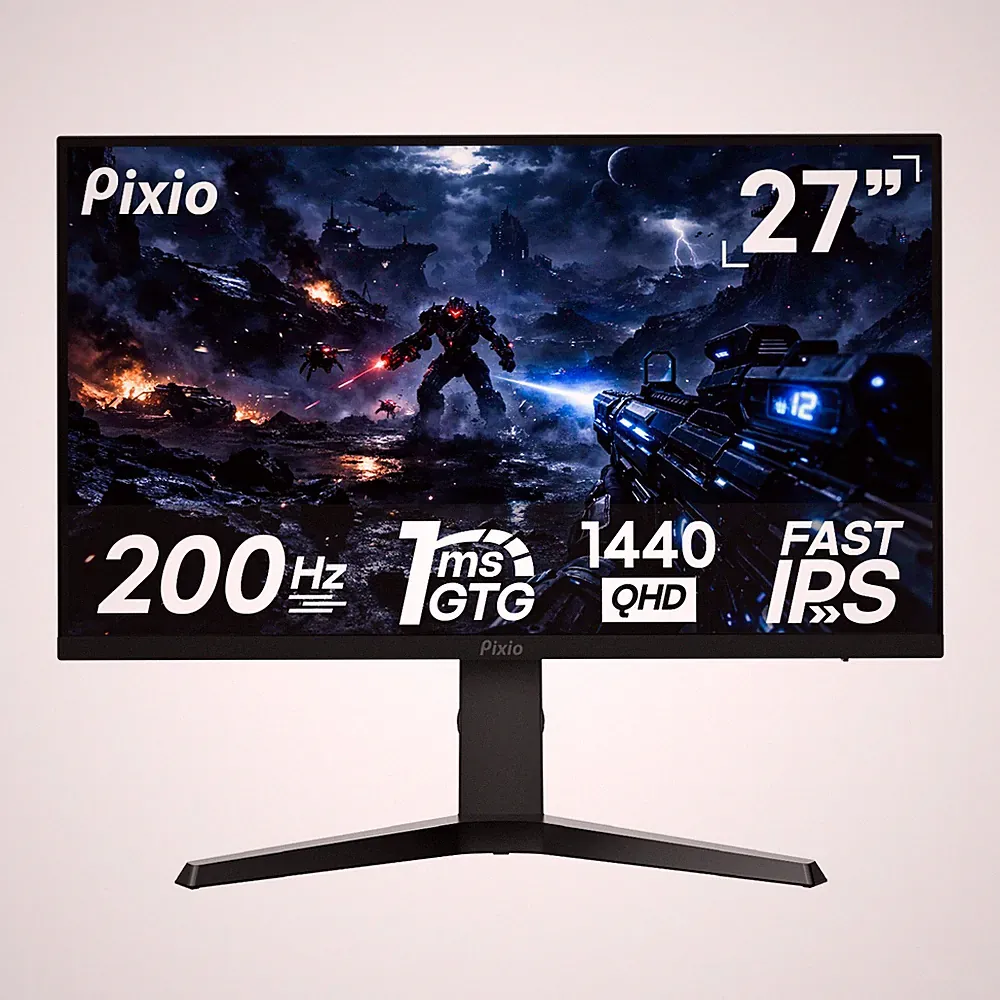 Pixio PX277 Prime Neo V2 27" Fast-IPS 200Hz 1ms GTG 1440p Premium Gaming Monitor