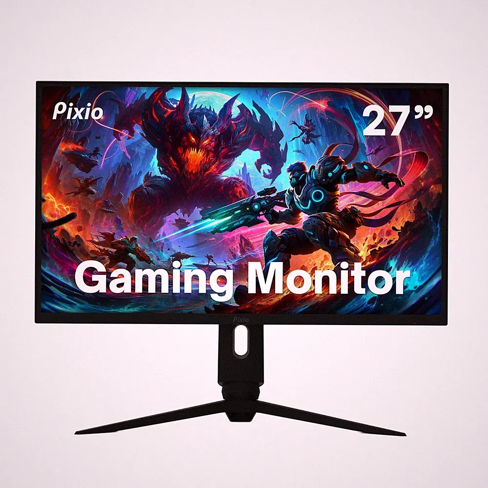 Pixio PX277 PRO 27" 165Hz 1440p 1ms GTG NANO IPS Freesync USB-C Gaming Monitor