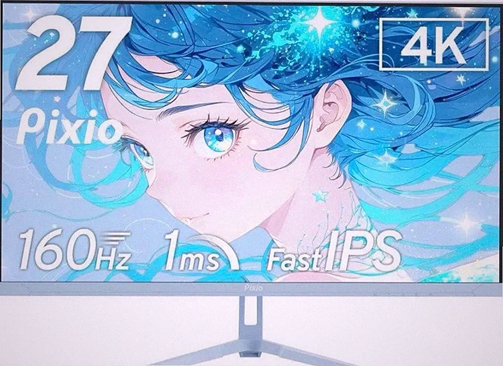 Pixio PX27U 27 Inch 4K Gaming Monitor 160Hz Fast IPS 1ms Tested