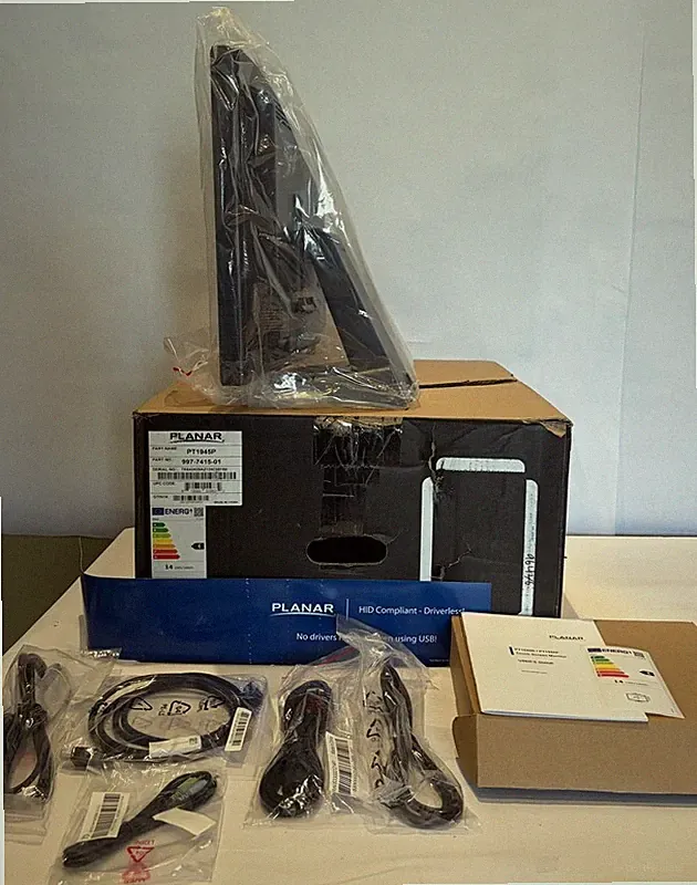 PLANAR 19" MULTI TOUCH POINT SCREEN MONITOR PT1945P P/N# 997-7415-01