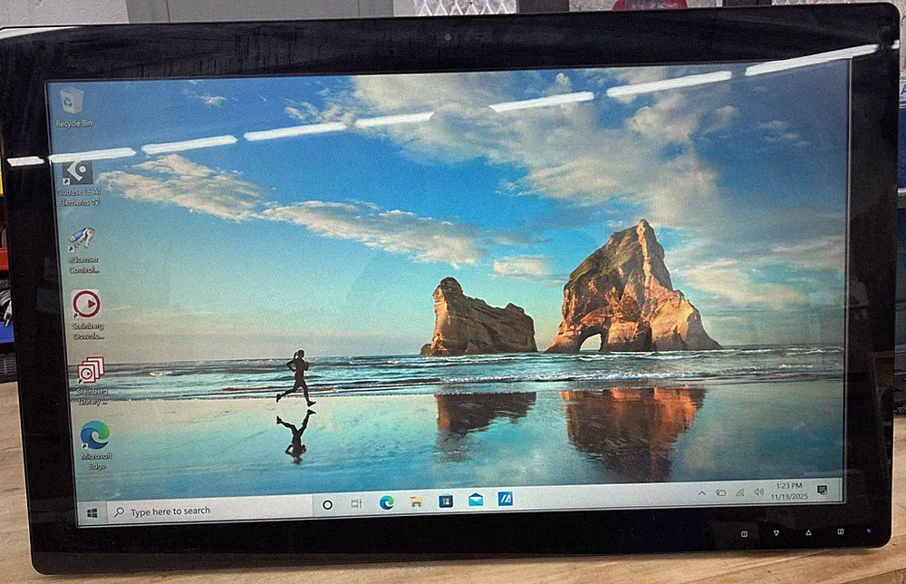 Planar Helium PCT2785 27" FHD Touchscreen Monitor Webcam Microphone USB