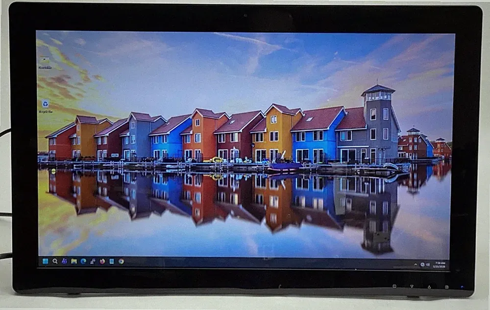 Planar Pxl2430mw 24-in Touch Screen Monitor Only W HDMI Works Read All Info.