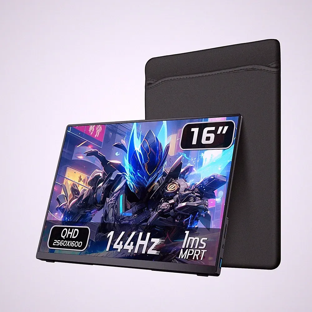 Portable 2K 144Hz Monitor, 16" 2560x1600 QHD Gaming HDR FreeSync, Ultra Slim...