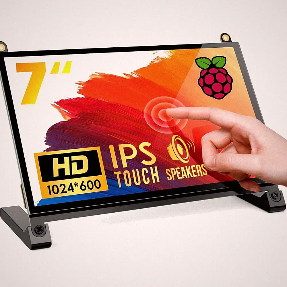 Portable HDMI Monitor with Dual Speakers