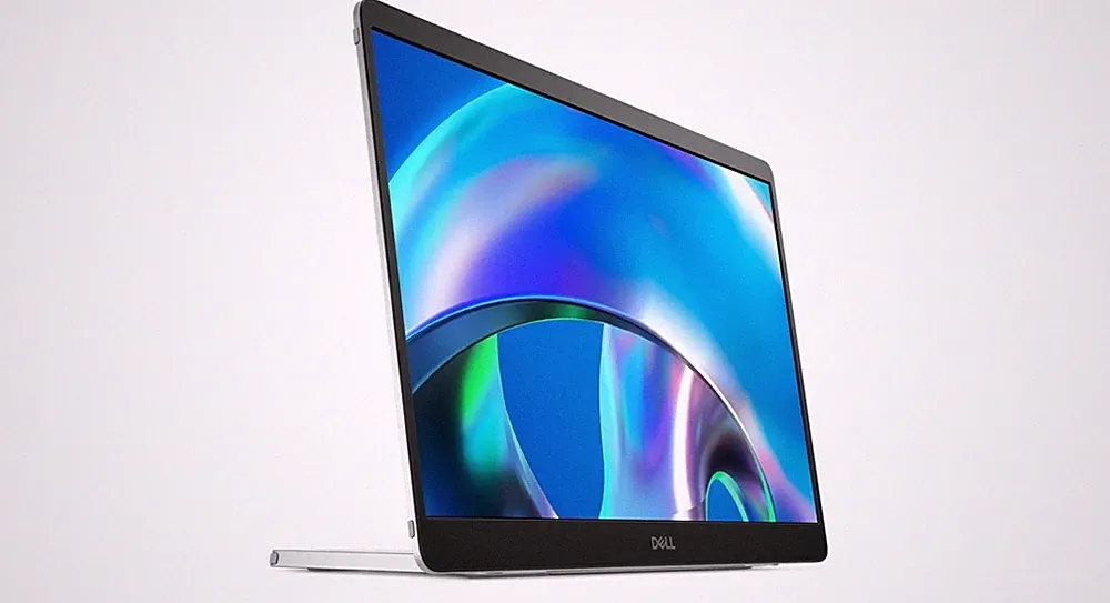 Portable Monitor 14 Dell Pro Plus P1425 USB C HDMI Display gaming computer LED