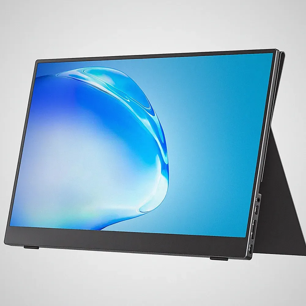 Portable Monitor 15.6 Inch 1080P FHD 60Hz 85% sRGB Travel Monitor with Speake...