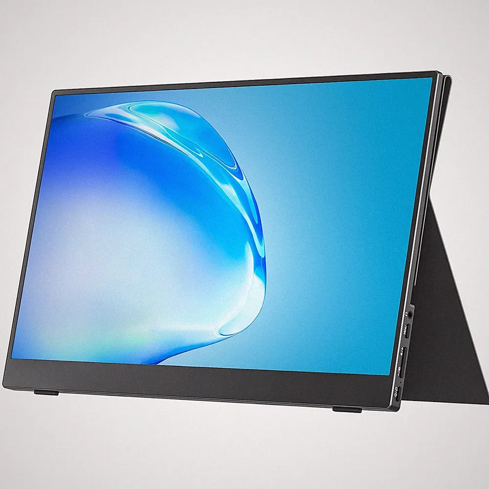 Portable Monitor 15.6 Inch 1080P FHD 60Hz 85% sRGB Travel Monitor with Speake...
