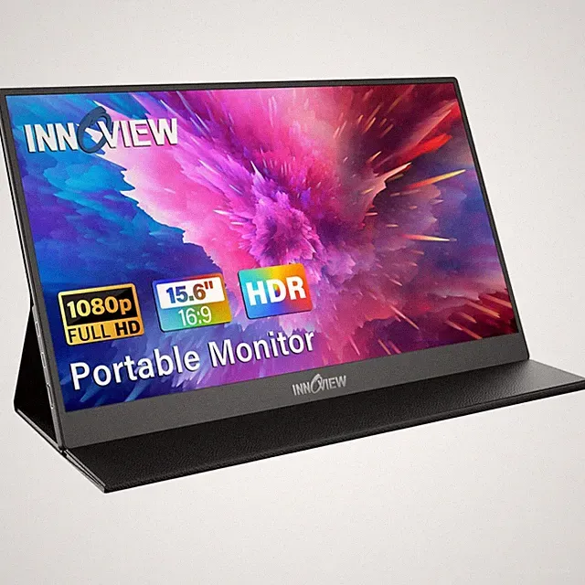 Portable Monitor 15.6 Inch FHD Touch Screen HDMI USB C for Laptop Gaming Work