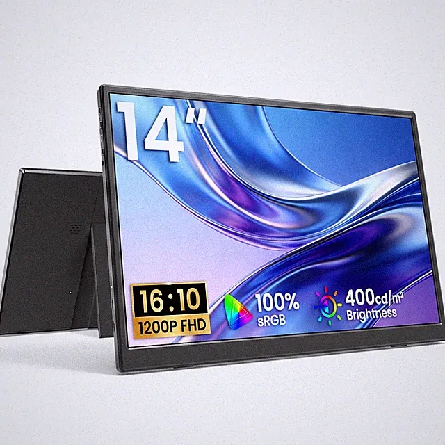 Portable-Monitor-for-Laptop 14 inch FHD 1920 * 1200P USB C HDMI Ultra-Slim IP...