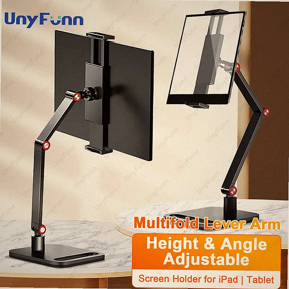 Portable Monitor Holder Expandable Adjustable Laptop Gaming Desktop Clamp Stand