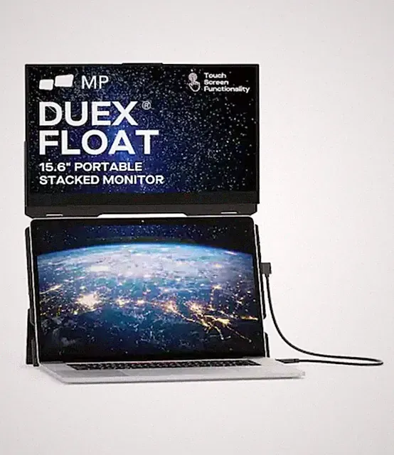 Portable Monitor Mobile Pixels 15.6 Duex Float Portable Stacked Monitor FHD