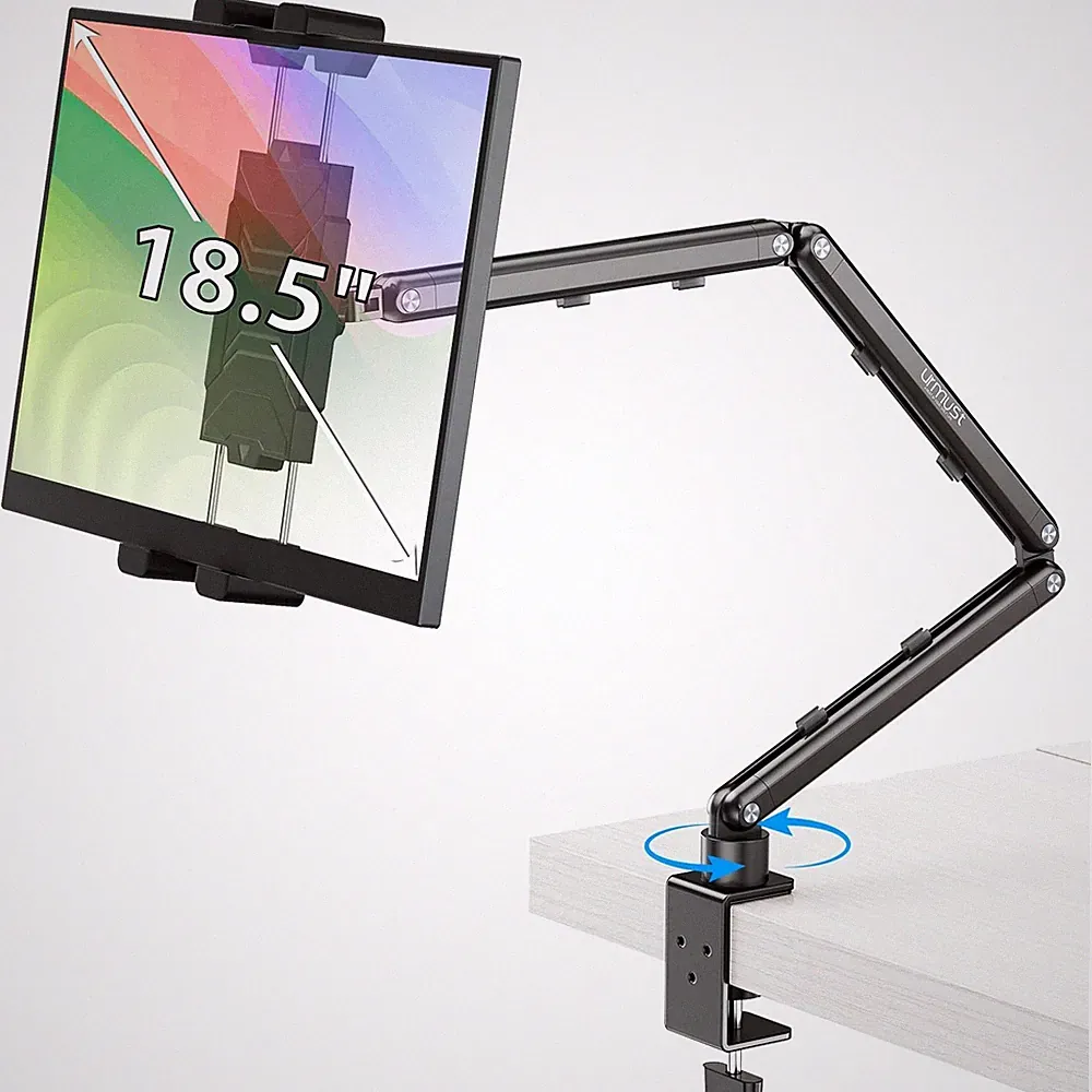 Portable Monitor Stand 15.6", iPad Stand for Desk | Portable Monitor Holder u...