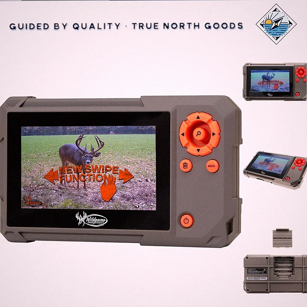 Portable SD Card Viewer for Wildlife Observation with 4.3" Touch Screen