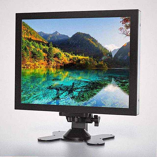 Portable USB Powered 8'' IPS CCTV Monitor AV/RCA/VGA/HDMI/BNC Embedded Display