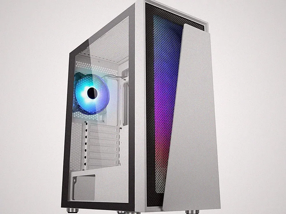 Prebuilt Gaming Computer PC Desktop System AMD Ryzen M2 NVME SSD Radeon RGB WIFI