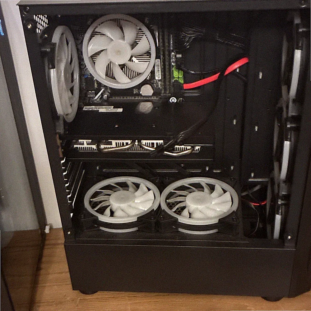 Prebuilt Gaming Desktop Tower with RGB Lighting, HDMI, DisplayPort, USB, Black