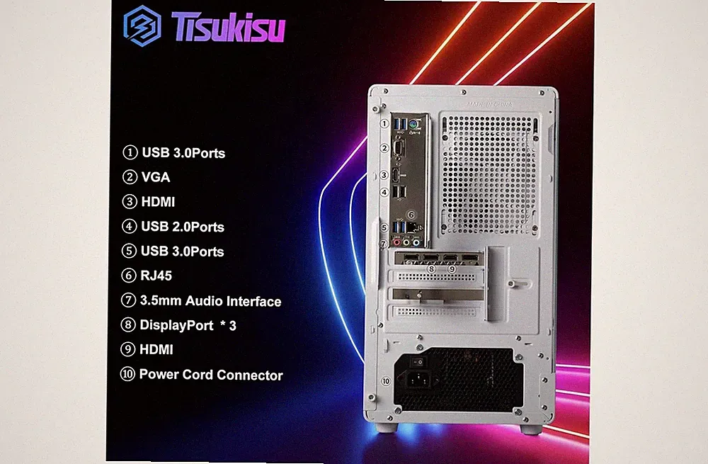 Prebuilt Gaming PC Desktop Computer