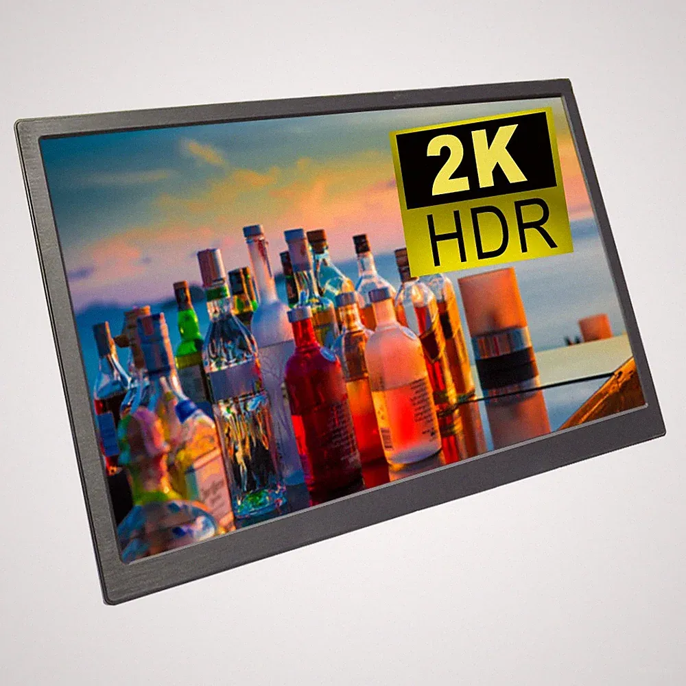 Premium 13.3" 2K IPS HDR Portable Display for Gaming (PS4/Xbox/Switch/PC)​