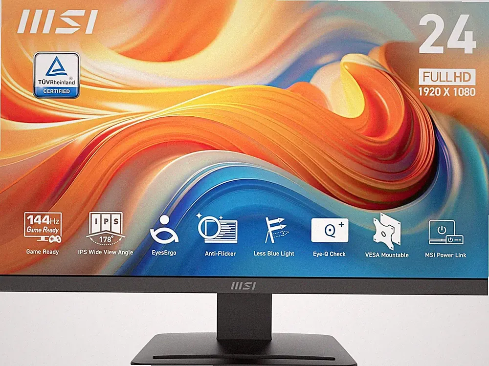 PRO MP243L E14 24-Inch IPS 1920 X 1080 (FHD) Gaming Office Monitor, 144Hz, Adapt