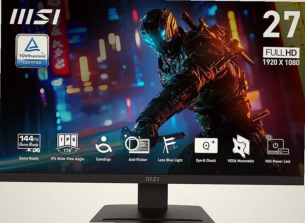 PRO MP273L E14 27-Inch IPS 1920 X 1080 (FHD) Gaming Office Monitor, 144Hz, Adapt