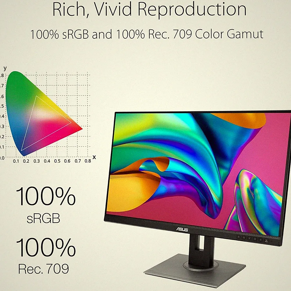 ProArt PA278QV 27" QHD Monitor | Anti-Glare, Ergonomic Stand