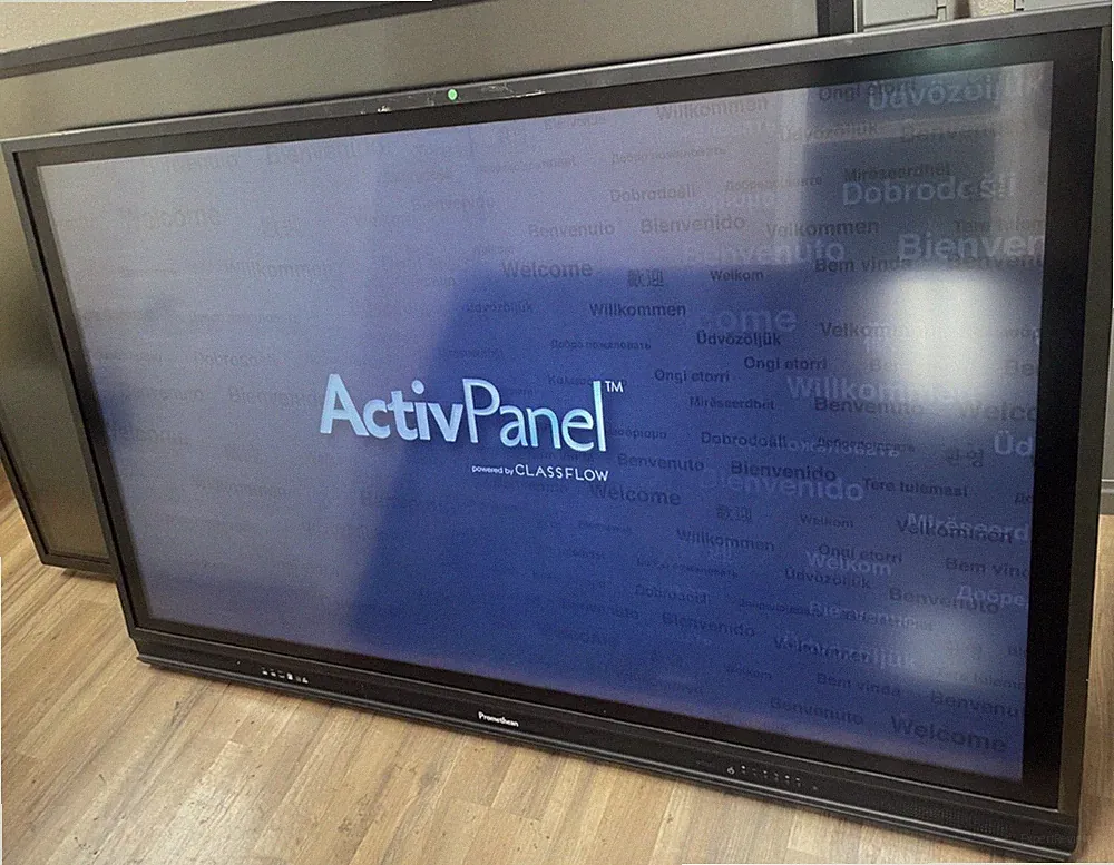Promethean AP6-75A-4K 75" 4K Interactive Touch Display – Tested, No Remote