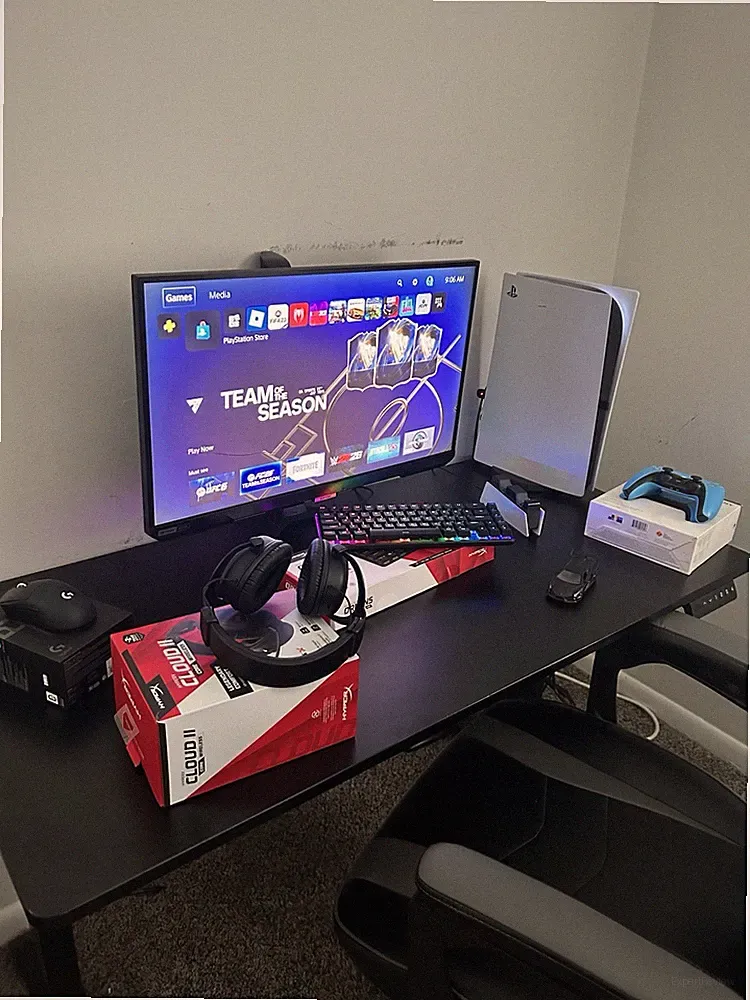 ‼️PS5 Digital + 240Hz Samsung Monitor + G Pro X Superlight 2 Setup”‼️