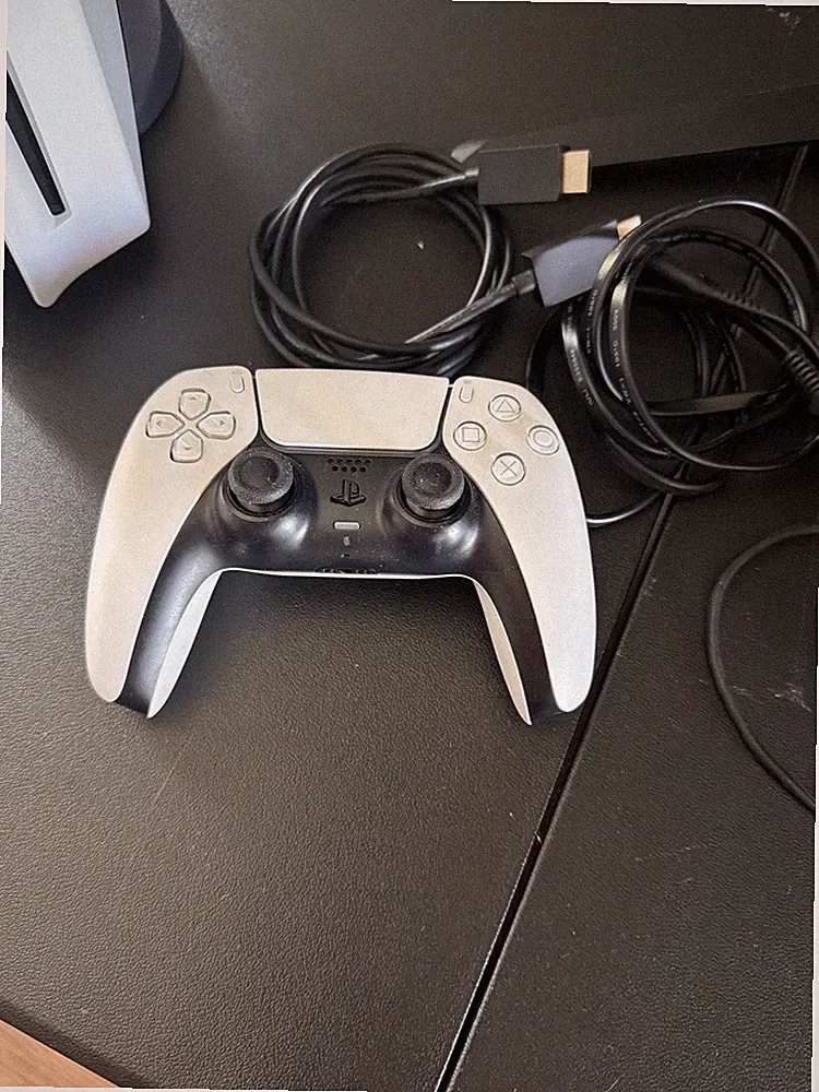 PS5 Disc Version Console with Headset and 32 Inch Gaming Monitor Bundle