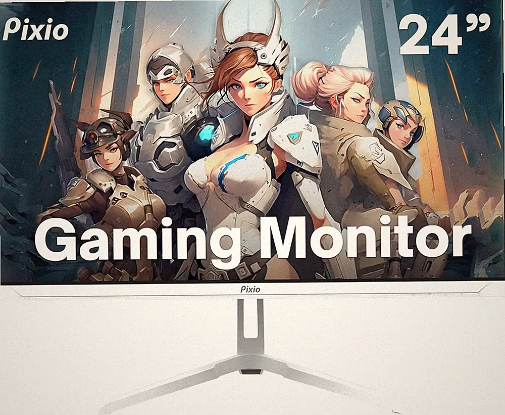 PX248 Wave White 24" FHD 200Hz Fast IPS Gaming Monitor with Adaptive Sync