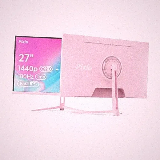 PX278 Wave 27 inch 180Hz Refresh Rate Quad HD 1440p 180Hz 1440p Pink
